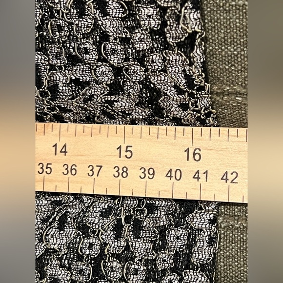 Vintage women’s dress see through size med to large measurement are included - Picture 13 of 14